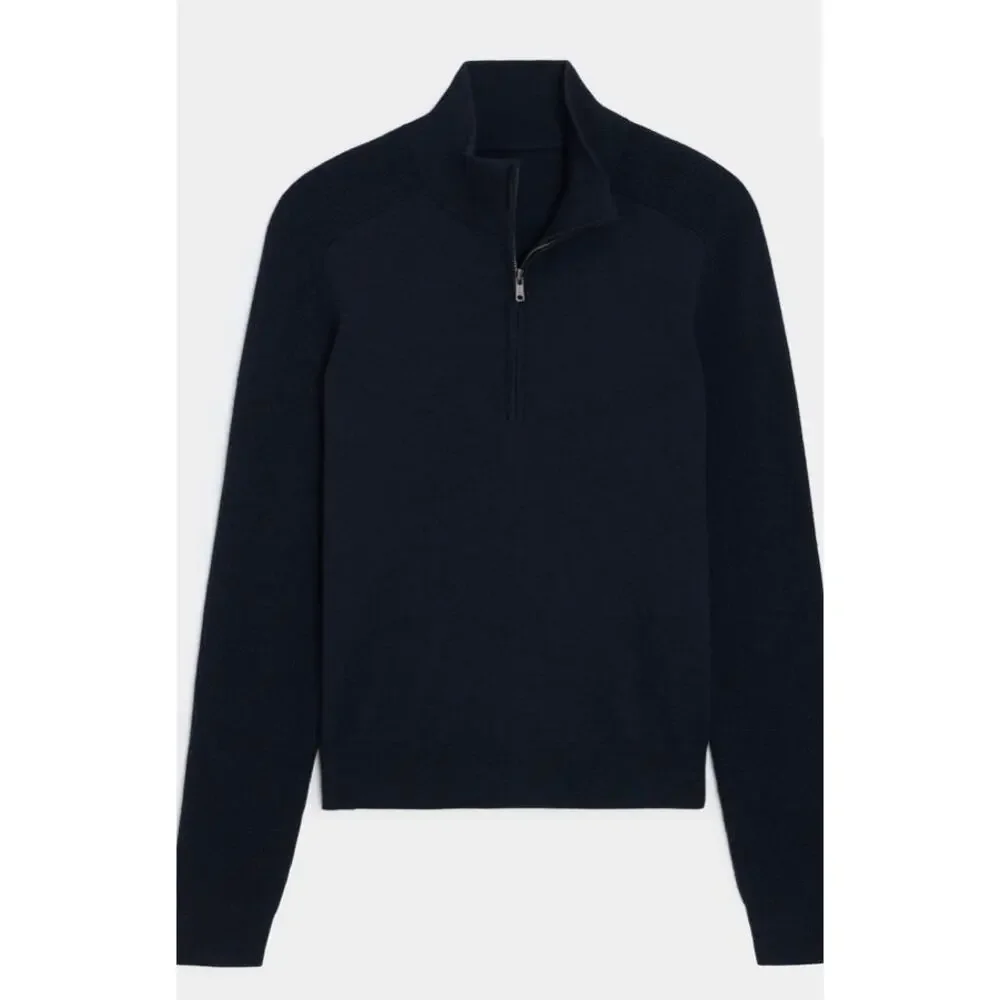 Todd Snyder Mens XL cashmere knit blend  1/4 zip pullover sweater.